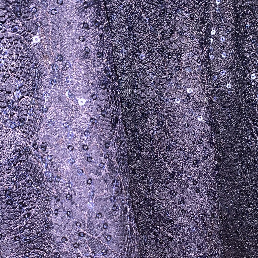 Short Formal Blue Dress - Picture 2 of 10